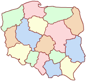 mapa wojew�dztw